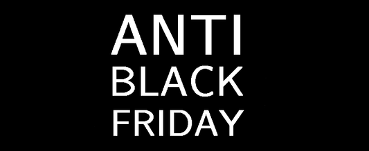 Anti-Black Friday - Why were choosing to shut up shop for the day...