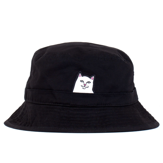 RipnDip RIPNDIP Lord Nermal Bucket Hat | Black Bucket Hats | The Vines