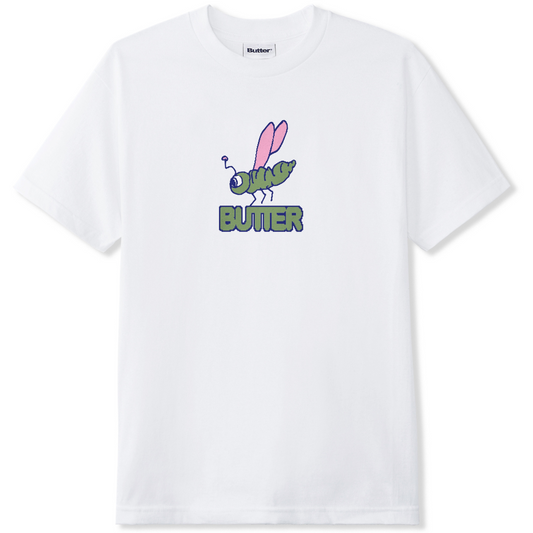 Butter Goods Butter Goods Dragonfly T Shirt | White Tees | The Vines