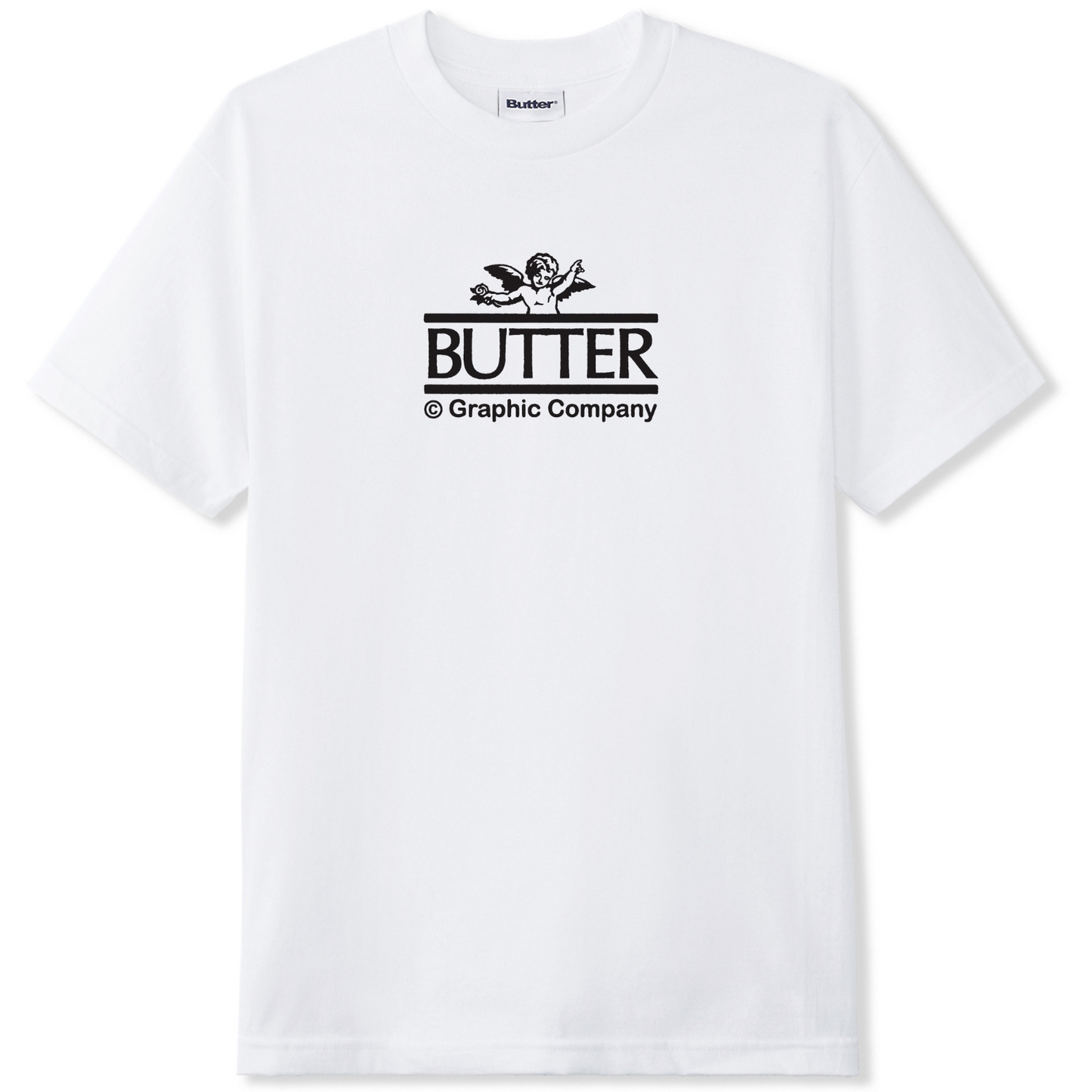 Butter Goods Butter Goods Cherub T Shirt | White Tees | The Vines