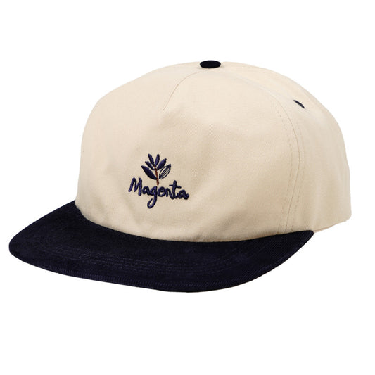 Magenta Magenta Skateboards Quebec Snapback Cap Hat | Beige | The Vines