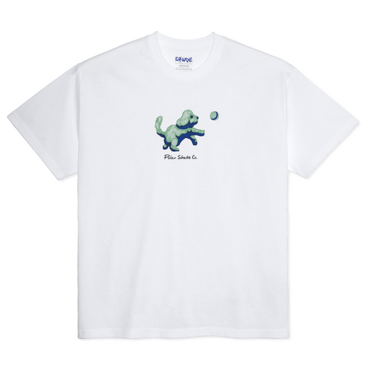 Polar Polar Skate Co Ball T-Shirt | White | The Vines