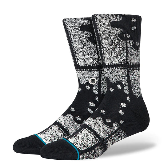 Stance Stance Lonesome Town Socks | Black | The Vines