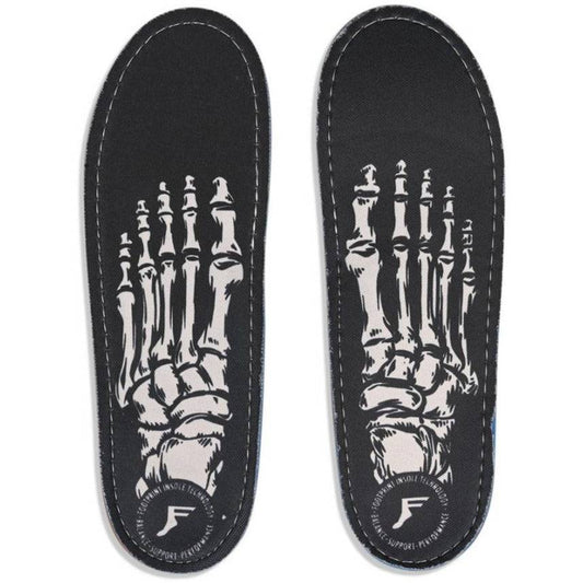 Footprint Footprint Kingfoam Orthotic Insoles | Skeleton Black & White Insoles | The Vines
