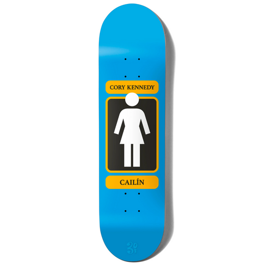 Girl Girl 93' til W46D2 Cory Kennedy Twin Tip Blue Skateboard Deck | 8.5" Decks | The Vines