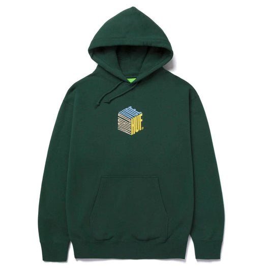 HUF HUF Dimensions Hoodie | Forest Green Hoodies | The Vines