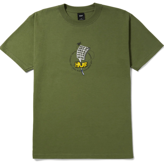 HUF HUF Swat Team T-Shirt | Olive Green Tees | The Vines