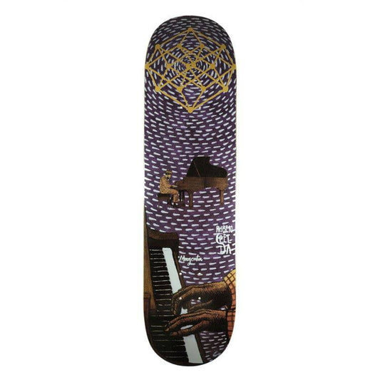Magenta Magenta Ruben Spelta Sacred Snake Steep Skateboard Deck | 8.125" Decks | The Vines