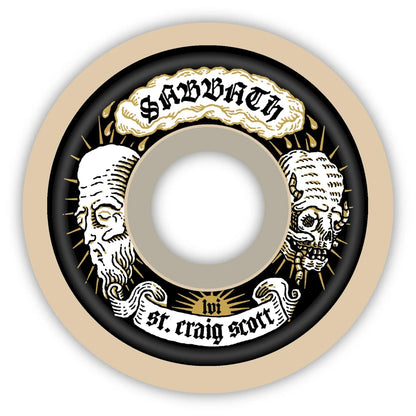 Sabbath Wheels Sabbath Wheels Craig 'Questions' Scott Pro Model Conical ATU Formula Skate Wheel Wheels | The Vines