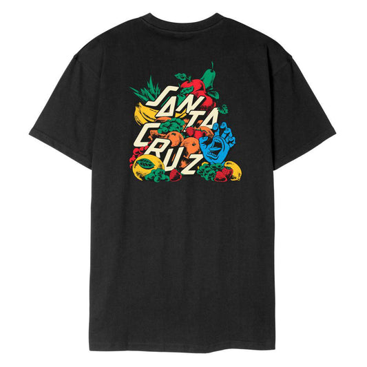 Santa Cruz Santa Cruz Platter T-Shirt | Black Tees | The Vines