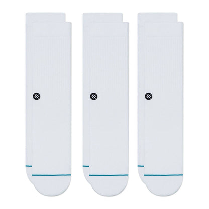 Stance Stance Icon 3 Pack Socks | White Socks | The Vines