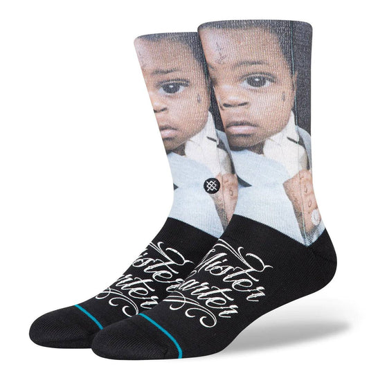 Stance Stance Mister Carter Lil Wayne Socks | Black Socks | The Vines