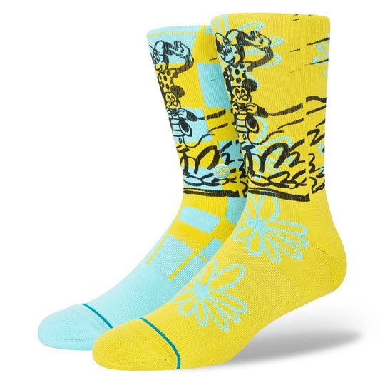 Stance Stance Tandem Socks | Yellow / Blue Socks | The Vines