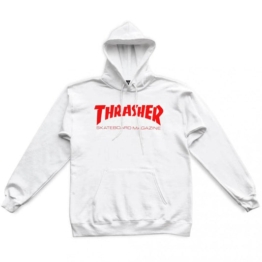 Thrasher Thrasher Skate Mag Hoodie | White & Red Hoodies | The Vines